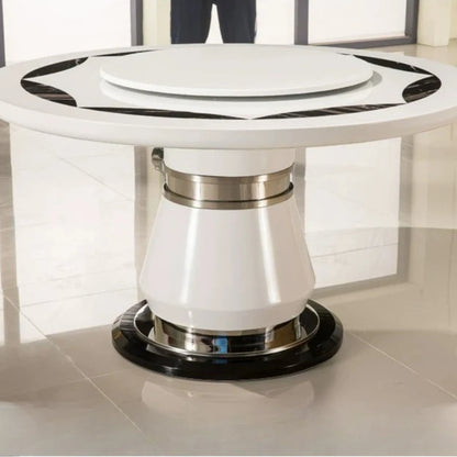 Side Round Dining Table Console Center Luxury Lounge Portable Dining Table Service Bistro Mesas De Jantar Living Room Furniture