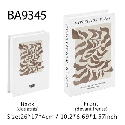 Decorative Book Box Set — Nordic Home Accent