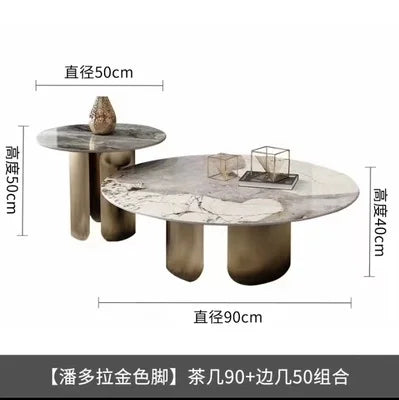 Minimalist Side Table — Aesthetic Modern Coffee Table for Living Room
