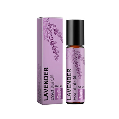 The Calm Roller — Lavender Essential Oil Perfume Roller for Anxiety Relief &amp; Relaxation