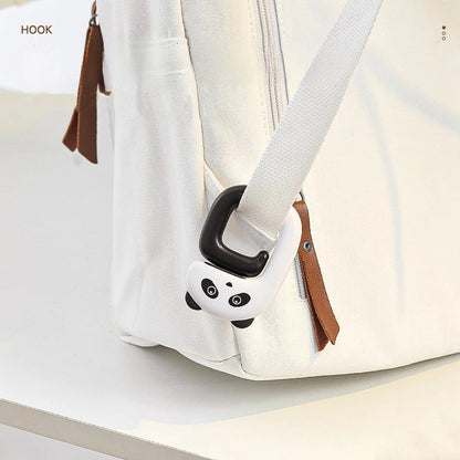Hang It, Hide It — No-Drill Desk Side Hanging Organizer with Bag Hook