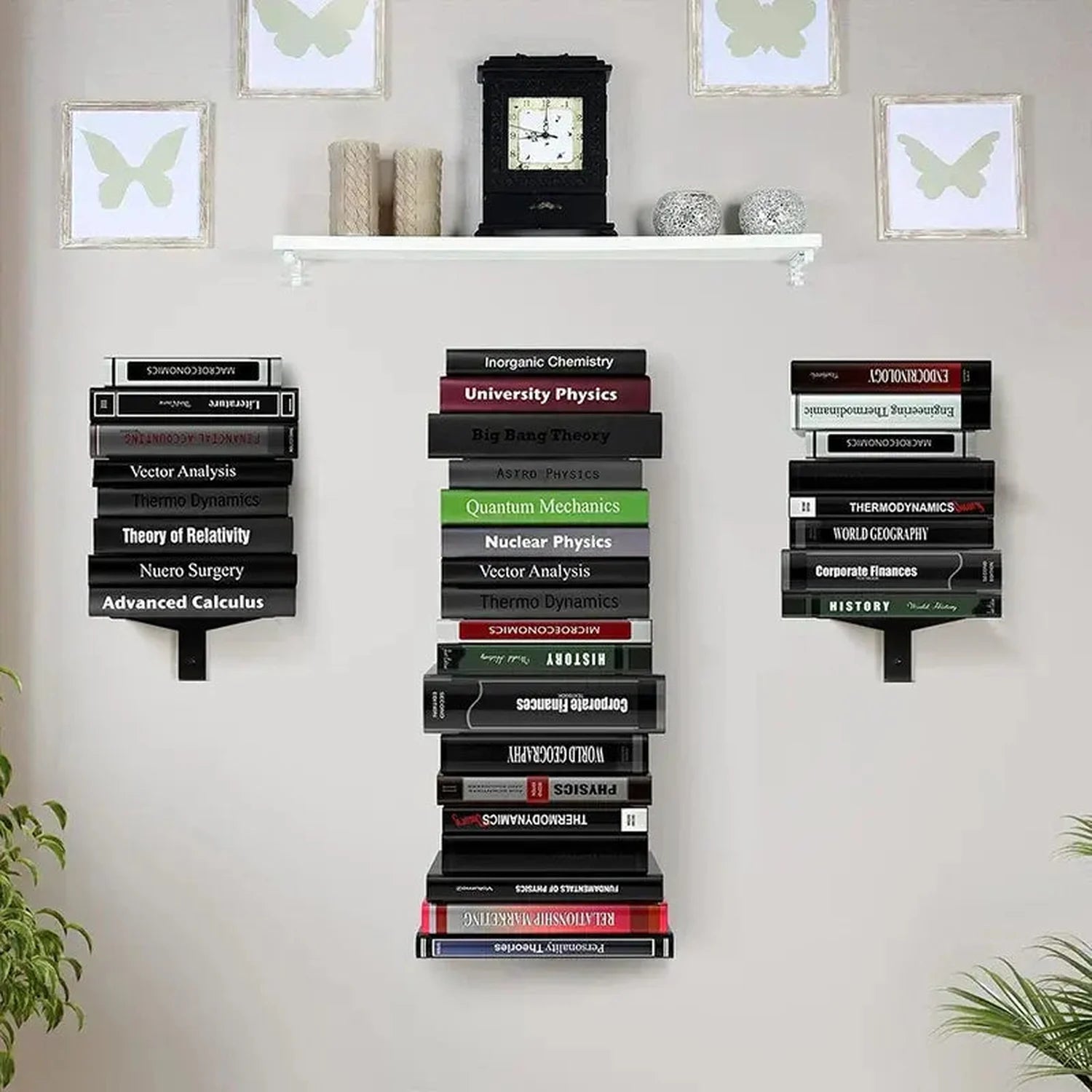 Wall Bookcases Living Room Storage Furniture — Bookcase