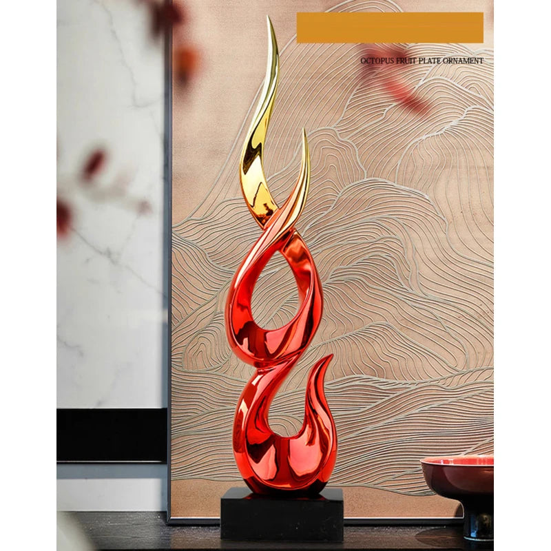 Quiet Luxury in Resin — Lumière Light Luxury Art Sculpture for the Modern Interior