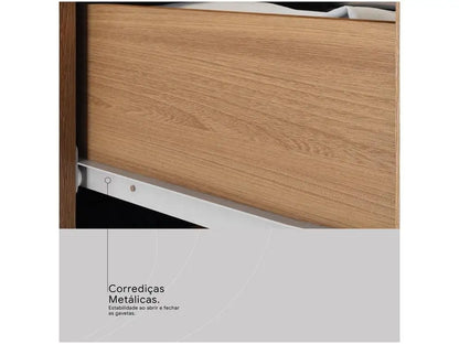 Every Outfit Has a Home — 6-Door Wardrobe with 2 Drawers & Spacious Bedroom Storage