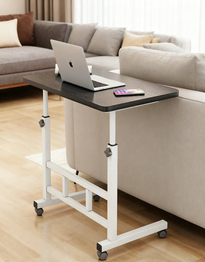 Adjustable  Comfortable Laptop Table dinners for Eating  Dinner Tray on Bed Sofa for Eating Reading 60x40cm compu bed side table