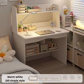 Space-Saving Computer Desk with Integrated Bookshelf Jonine’s Corner