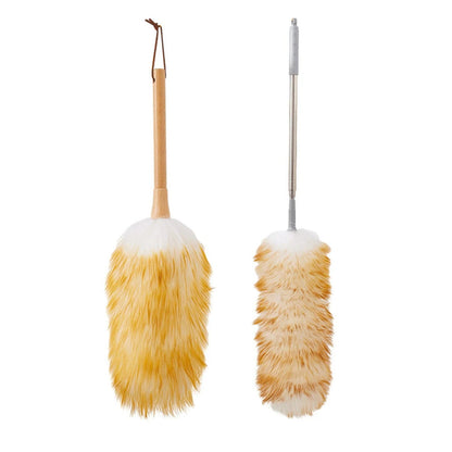 Natural Feather &amp; Wool Duster