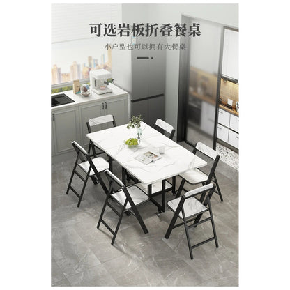 Italian Luxury Foldable Dining Table