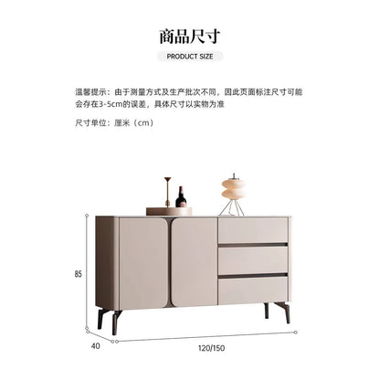 Premium Minimalist Display Cabinet — Light Luxury Living Room Storage