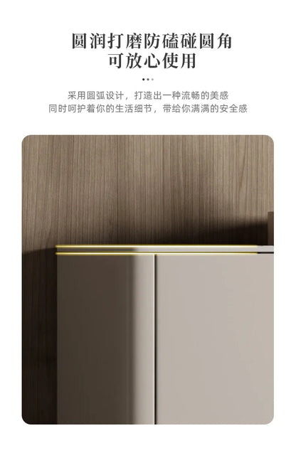 Premium Minimalist Display Cabinet — Light Luxury Living Room Storage