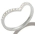 Crystal Zircon Stacking Ring — 18K Gold or Silver Plated, Stainless Steel