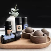 Natural Calm — Wooden Spherical Essential Oil Diffuser