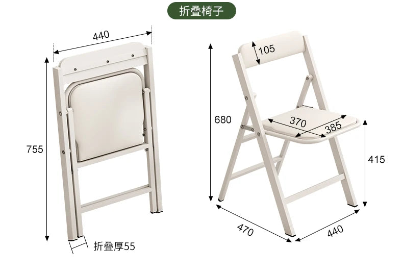 Nordic Minimalist Foldable Dining Table