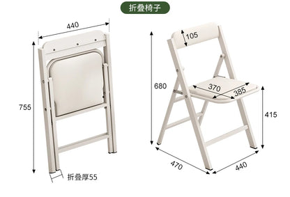 Nordic Minimalist Foldable Dining Table