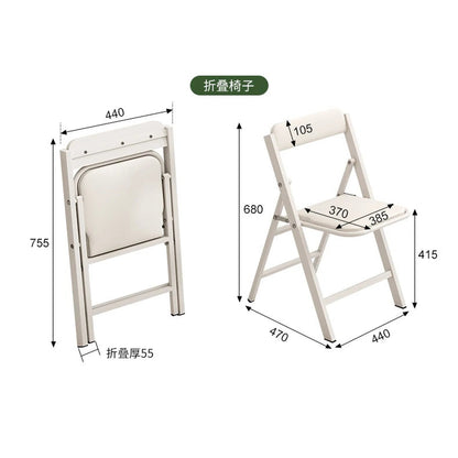 Nordic Minimalist Foldable Dining Table