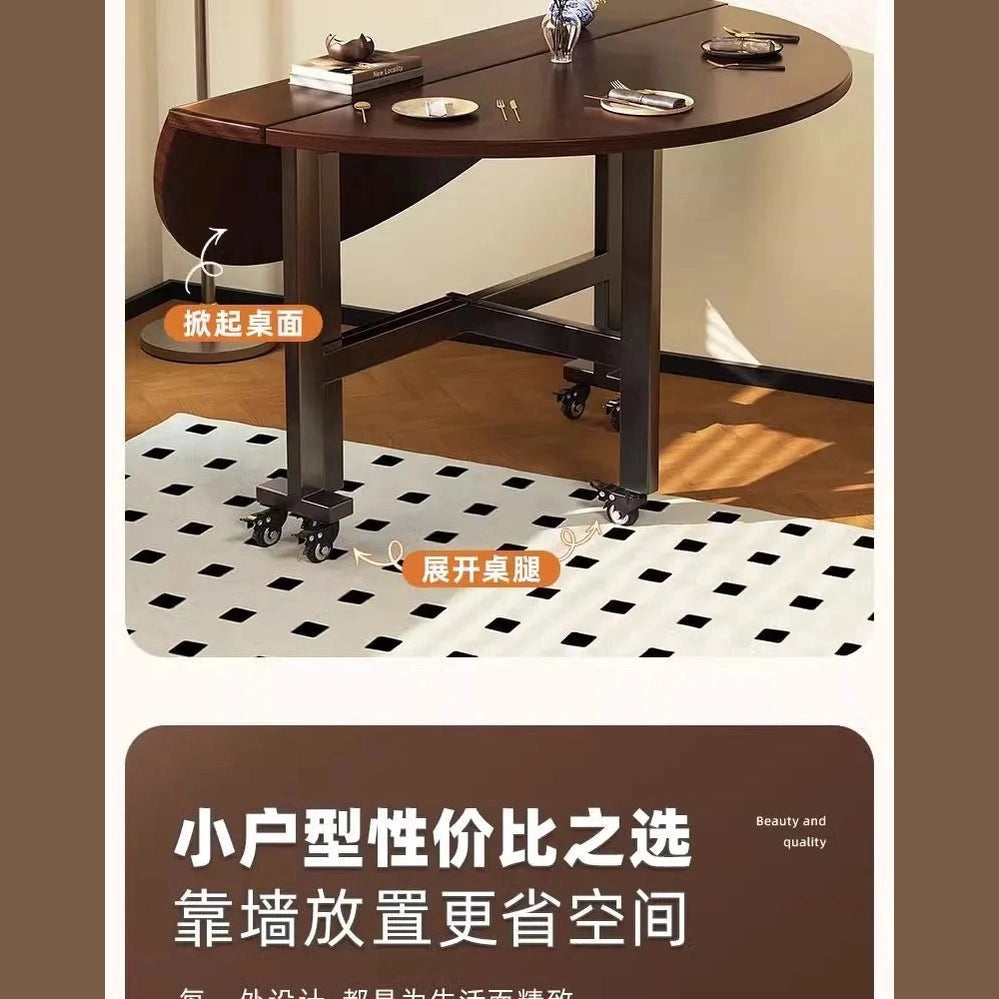 Gather &amp; Dine — Minimalist Round Dining Table with Metal Legs, 100cm &amp; 120cm Jonine’s Corner