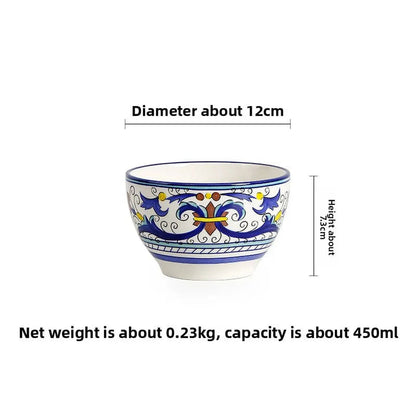 The Artisan Table — Hand-Painted Ceramic Dinner Plate