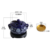 Electric Ceramic Oil & Incense Warmer with Timer — Jonine&