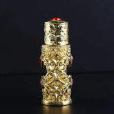 The Dubai Dropper — Arabian-Style Gold Rhinestone Refillable Perfume Bottle (3ml) Jonine’s Corner