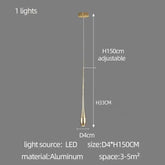 Golden Branch Staircase Chandelier — Multi-Light Pendant for Duplex & Statement Spaces Jonine&