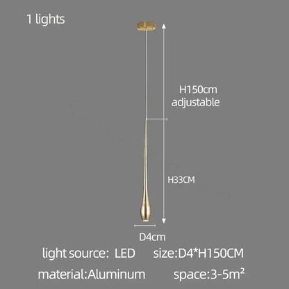 Golden Branch Staircase Chandelier — Multi-Light Pendant for Duplex &amp; Statement Spaces Jonine&