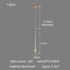 Modern Branch Shaped Gold Bar Staircase Long Chandelier For Duplex Living Room Dining Room Restaurant Home Decor Lustre Fixtures