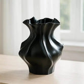 Textured Ceramic Wave Vase Jonine’s Corner