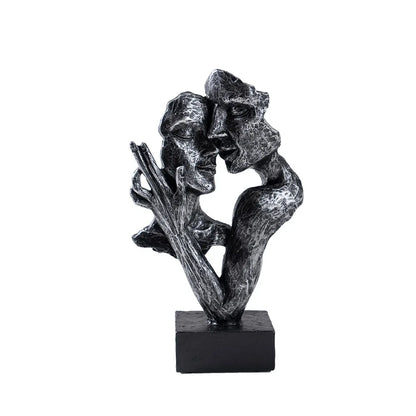 Love, Displayed — Contemporary Couple Statue & Lover Sculpture for Home