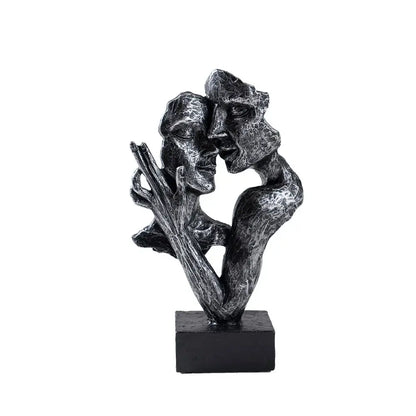 Love, Displayed — Contemporary Couple Statue &amp; Lover Sculpture for Home