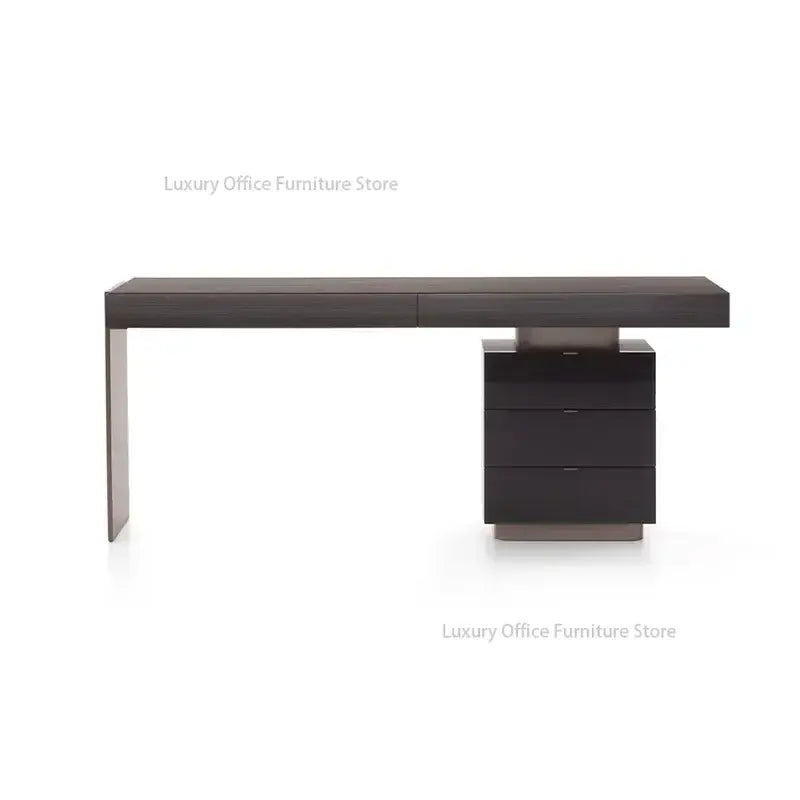Italian Minimalist Luxury Study Desk — Jonine’s Corner – Elegant Home Office Jonine’s Corner