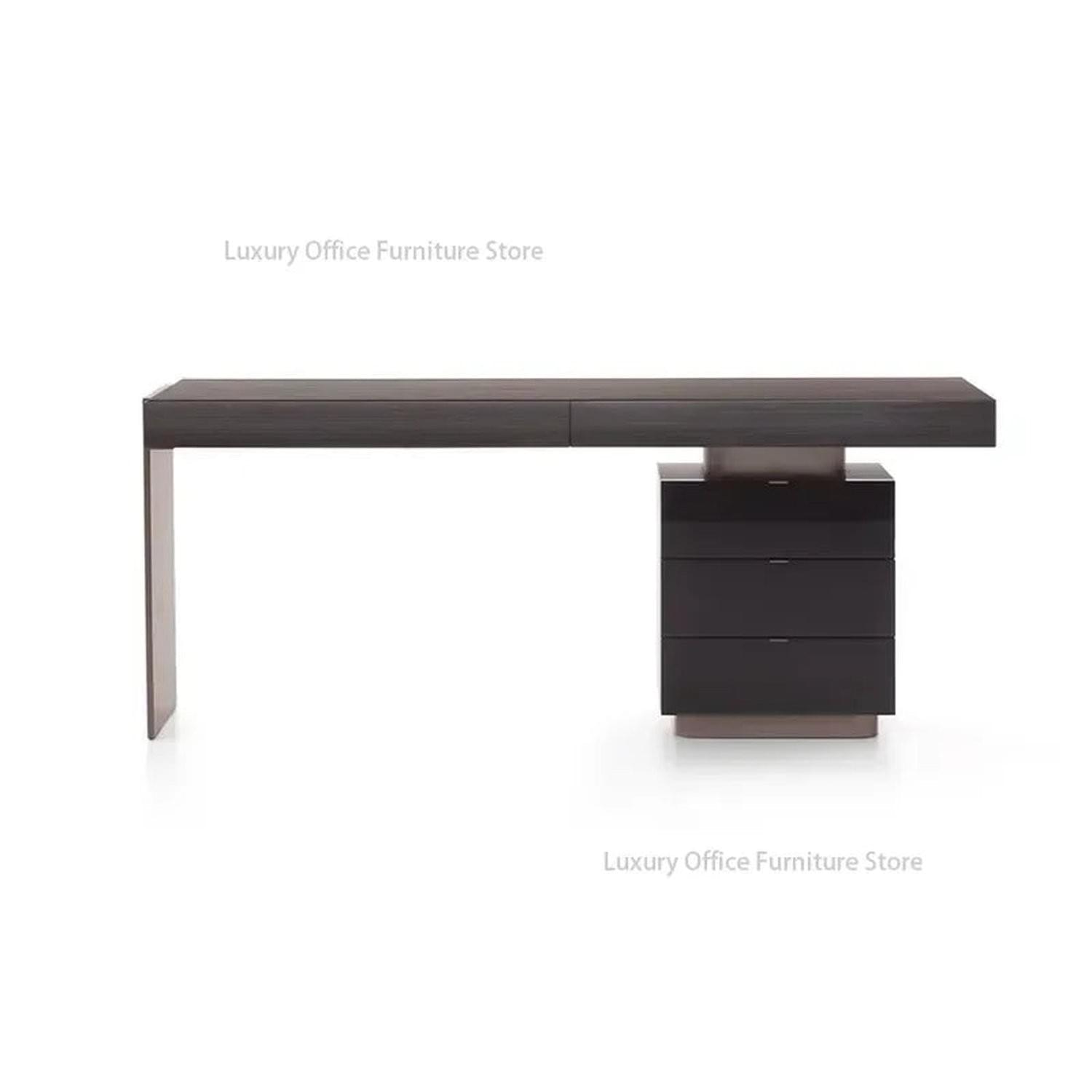 Italian Minimalist Luxury Study Desk