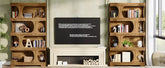 Curves That Work — Tribesigns 71" Tall S-Shaped Bookcase & Display Shelving Jonine’s Corner