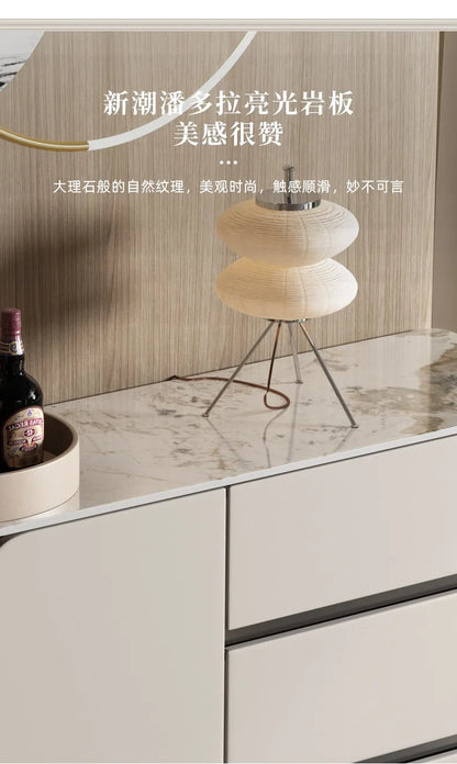 Premium Minimalist Display Cabinet — Light Luxury Living Room Storage