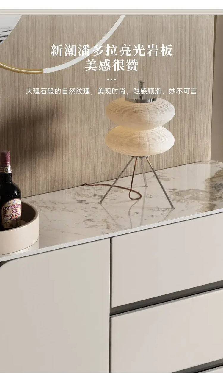 Light Luxury Display Cabinet – Minimalist Living Room Sideboard