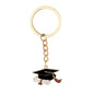 Graduation Cap Keychains — Set of 20