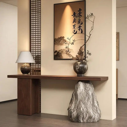 Luxury Minimalist Console Table — Custom Entryway & Living Room