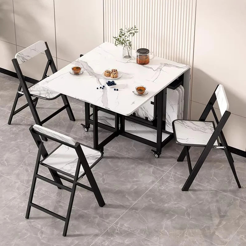 Italian Luxury Foldable Dining Table