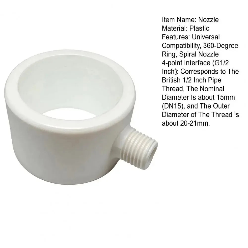 Upgrade Your Shower — 360° Hydromassage Supercharging Shower Head