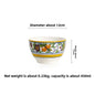 Hand-Painted Ceramic Steak Plate — Irregular Western Dinnerware