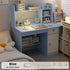 Space-Saving Computer Desk with Integrated Bookshelf Jonine’s Corner
