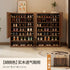 Entryway Wood Shoes Rack Vintage Luxury Space Saving Shoes Rack Storage Unit Meuble De Rangement Multifunction Furniture Jonine’s Corner