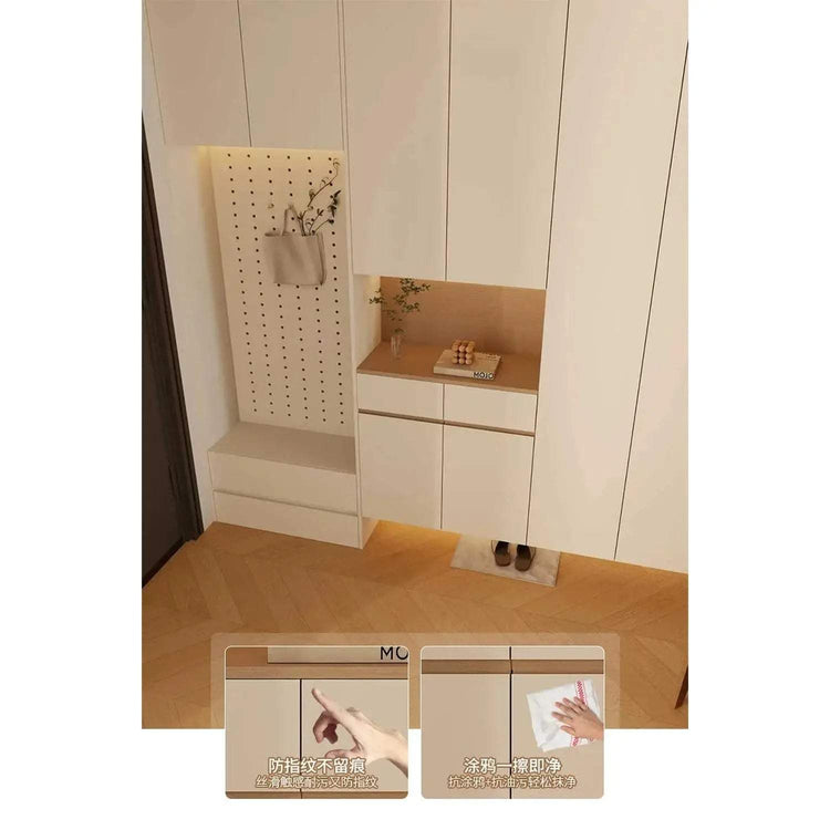 Custom Solid Wood Entryway Shoe Cabinet Jonine’s Corner