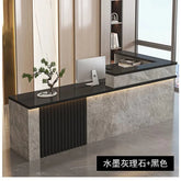 Nordic Luxury Reception Desk with LED Lighting Jonine’s Corner