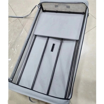 Under-Bed Rolling Storage Organizer with Wheels — Dust-Proof Drawer