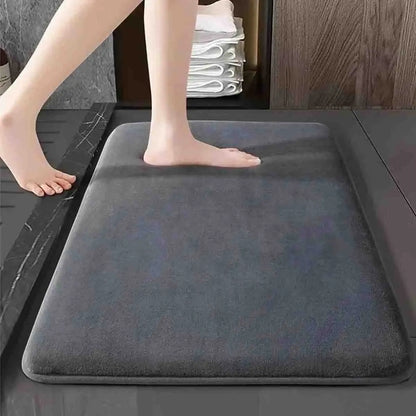 Soft Landing — Super Absorbent Coral Velvet Anti-Slip Bath Mat