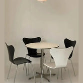 Round Restaurant Dining Table Wall Center Terrace Mini Corner Dining Table Space Saving Designer Mesas De Jantar Salon Furniture Jonine&