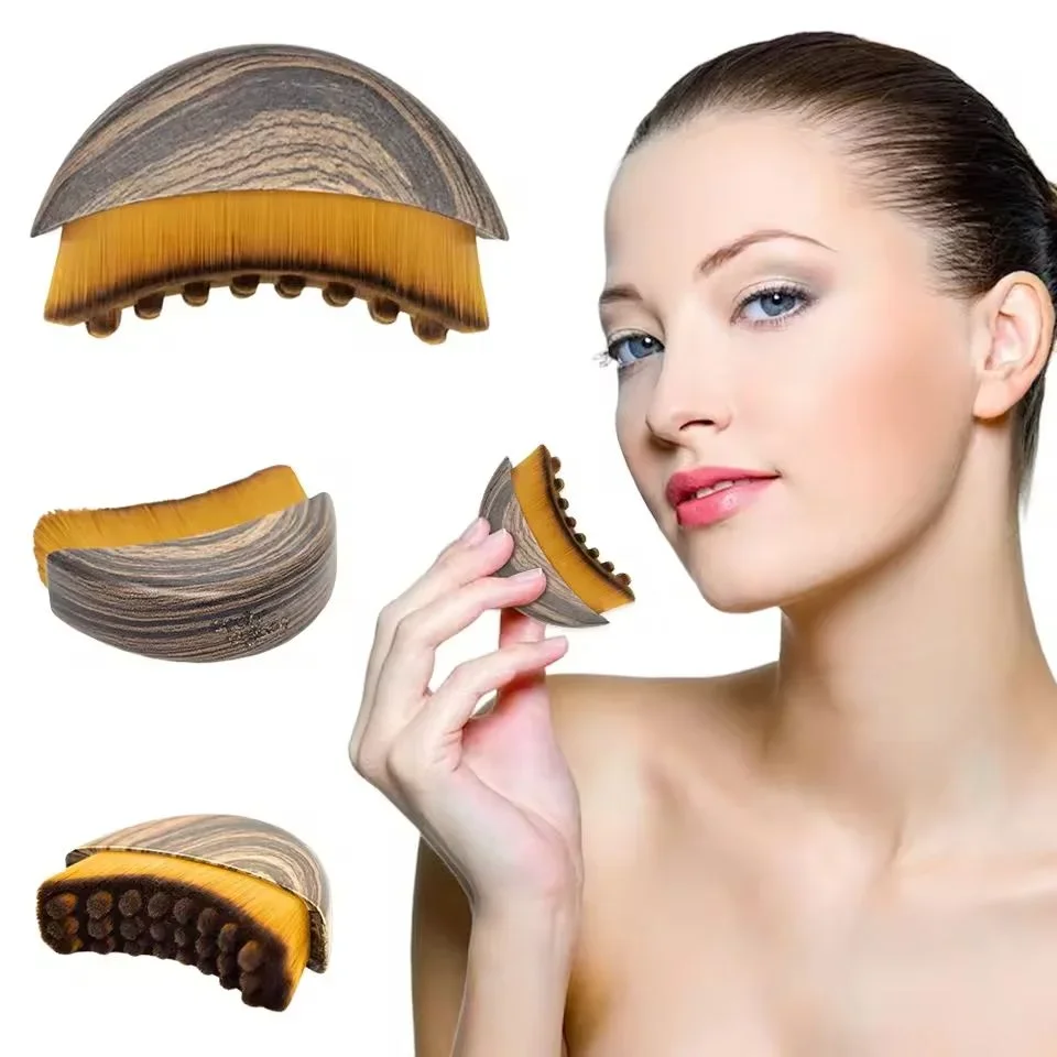 Lymphatic Contour Face Brush — Chin &amp; Jawline Sculpting Massager