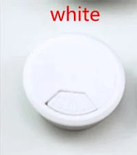 1Pcs Desk Wire Hole Cover Base Computer Grommet Table Cable Outlet Port Surface Line Box Furniture Hardwar Home Furniture