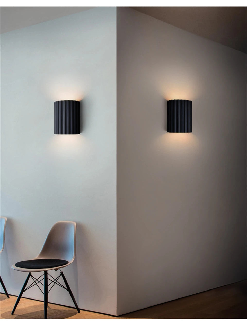 Nordic Macaroon Resin LED Wall Lamp — Sculptural Bedside Glow