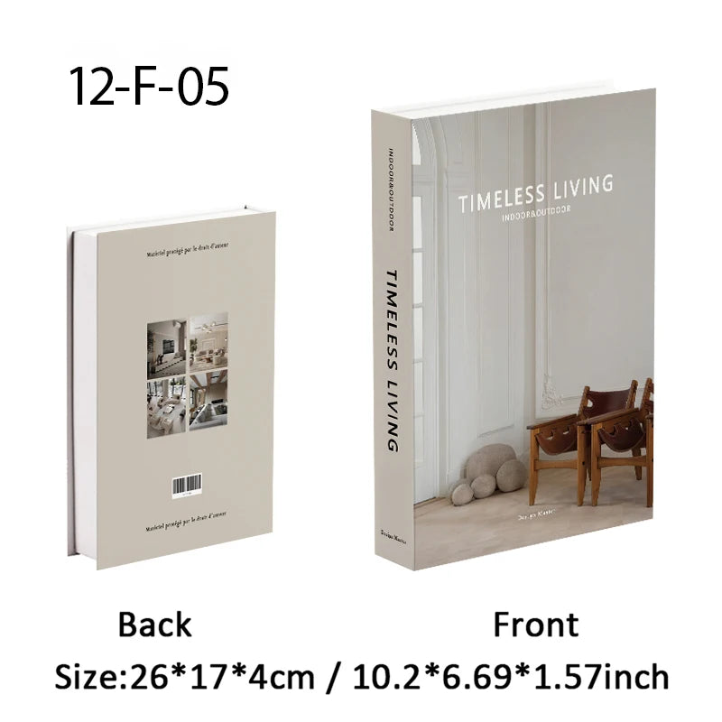 Decorative Book Box Set — Nordic Home Accent
